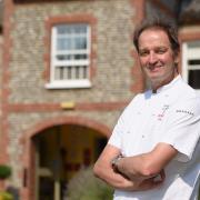 Michelin chef Galton Blackiston at Morston Hall hotel and restaurant. Picture: DENISE BRADLEY