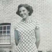 A sense of pride: Marina Daniels, pictured in Dereham, when she lodged in the town after she started teaching at its secondary school