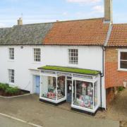 A grade-two listed Georgian house and bookshop in a North Norfolk market town is up for sale with quaint country vibes