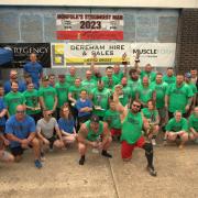 People gathered in Dereham to take part in Norfolk's Strongest Man and Woman 2023 on Sunday, July 9 at Big Andy’s Gym