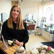 Ellie Wiseman, owner of The Hair Hut, on Norwich Street in Dereham, which opened in October