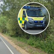 The crash happened on the A47 near Wendling