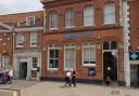 Barclays Bank in Dereham, found in a Grade II listed building at 34 Market Place