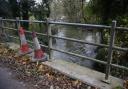 A flood warning is still in place for part of Norfolk after heavy rain