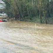 Major roads in Norfolk are flooded following a night of heavy rainfall