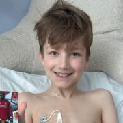 Corey Kelly, 11, from Dereham, has been diagnosed with leukaemia.