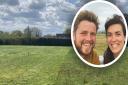 Tristram and Poppy Abbs had been hoping to build a home for themselves in Longham - but 'nutrient neutrality' rules have put their plans on hold