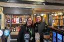 Royal Standard manager Michelle Holbrook with chef Andi Parr. The Dereham pub is set to host a beer and blues festival