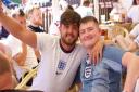 A capacity crowd of 230 cheered on the Three Lions at the Railway Tavern in Dereham.