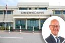 Breckland Council is inviting residents to share their views on its proposed budget, (inset)Phil Cowen, Breckland Council’s executive member for finance revenue and benefits