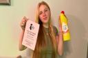 Aleah Rumbelow has launched her own business called The OCD Cleaner