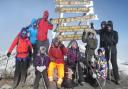 ZSEA charity trekkers reach the summit of Mt Kilimanjaro in Tanzania.