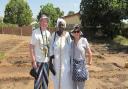 Janet Clark in The Gambia with charity co-worker Jane Moore. (Picture: Gambian Aid Through Education)