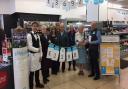 Dereham's Co-operative supermarket presents a cheque to Caring Friends for Cancer charity.  Picture: Margaret Barrett
