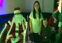 Children with Father Christmas at Toftwood Social Club