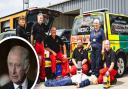 Norfolk Accident Rescue Service (NARS) received news of the donation from King Charles III via a letter to them