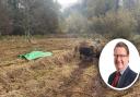 Breckland Council is starting a programme of works at Scarning Fen, Councillor Paul Hewett (inset), Executive Member for Projects at Breckland Council expressed his enthusiasm for this move