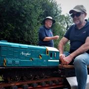 Miniature trains are running again at County School Station in North Elmham, between Dereham and Fakenham