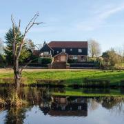 Park Farm has three private fishing lakes and is currently being used as a fishery business