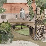 Nick Chinnery's painting of Pull's Ferry