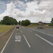 A cyclist remains in a critical condition following a crash in Bintree last week