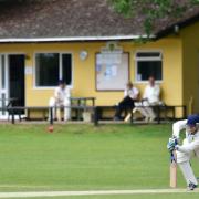 Sam Groves batting for Great Witchingham on Saturday. Picture: ANTONY KELLY