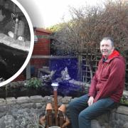 Phil Bean, from Dereham, has shared CCTV footage of an otter going into his garden pond, and taking his fish