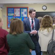 Mark Moseley, who appeared on the latest season of the BBC One show was the guest at Reepham High School on March 14 to speak to pupils