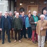 Founders of the Norfolk Archaeological Unit met for a reunion lunch on March 29 at the Ploughshare, a community pub at Beeston near Dereham