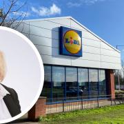Breckland councillor Alison Webb (inset) has reacted to the news that more information has been requested on the plans to build a new Lidl in Dereham