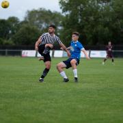 File photo of Dereham Town FC in action earlier this month.