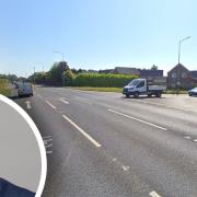 National Highways confirmed that a safety improvement scheme is planned on the A47 at the junctions of Tuns Road (Necton, pictured) and Dunham Road (Little Dunham), this summer, following a meeting with Mid-Norfolk MP, George Freeman (inset)