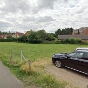 Old Becclesgate playing field, where Dereham Town Council hopes to build a new play area