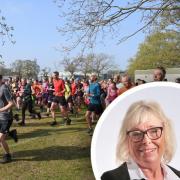 Alison Webb (inset) Breckland councillor has been speaking after a funding grant will help set up a parkrun in Dereham