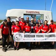 Dereham Young Farmers' Club has raised £10,000 for the Heart UK charity