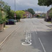 Cemetery Road, in Dereham, where the crash in which Philip Holland broke his neck happened