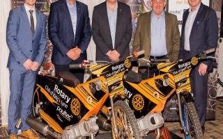Poultec Training in Mattishall joined forces with King�s Lynn Rotary Club and King�s Lynn Speedway to hold its second annual fundraising event for the Kickstart project supporting young speedway riders.  Picture: Poultec Training