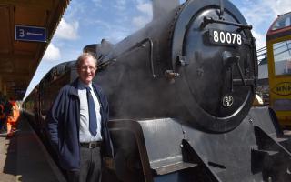 Mid-Norfolk Railway chairman Charlie Robinson