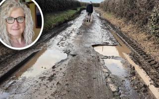 Cheryl Herman from Mattishall believes the mass overhaul for the road should come after seeing Mattishall Lane become overburdened with potholes
